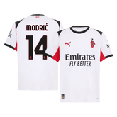 Mužský venkovní fotbalový dres AC Milán MODRIĆ #14 2025/26